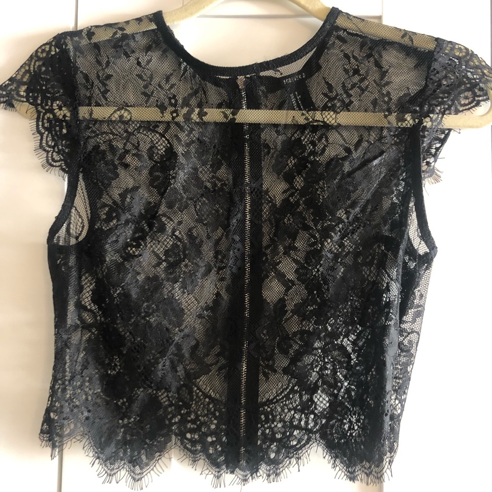 💣 Eyelash lace crop 💣